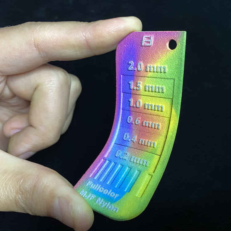 3D-Druck in Vollfarbe, schnelle Prototyping mit Kunststoff