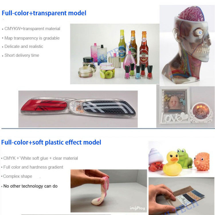 Resin-Material Vollfarb 3D-Druck Polyjet für medizinische STL-Dateien