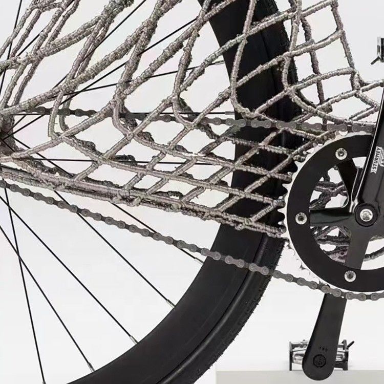 SLM & Fused Deposition Modeling. Edelstahl & Aluminium Teile mit hoher Toleranz für Fahrradmodell