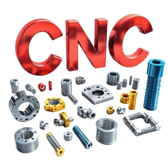 MJF CNC Aluminiumteile Mikrobearbeitung für hochpräzisen 3D-Metalldruck