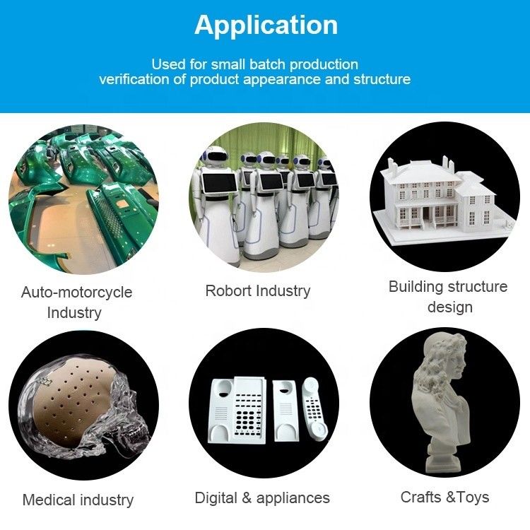 Custom Made 3D Printing Service Stahllegierungen Materialkapazitäten für Autoformprototypen Design und Produktion