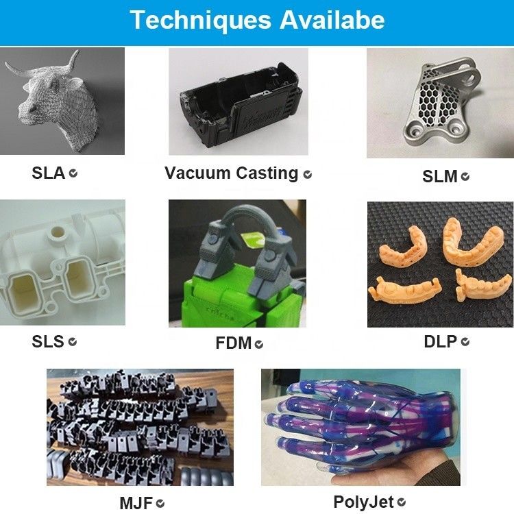 Hoher Auflösung Multicolor 3D-Druck Service Medizinische mit SLM-Prozess