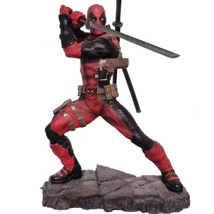Hochwertige Prototypen aus Deadpool-Harz-Modell.