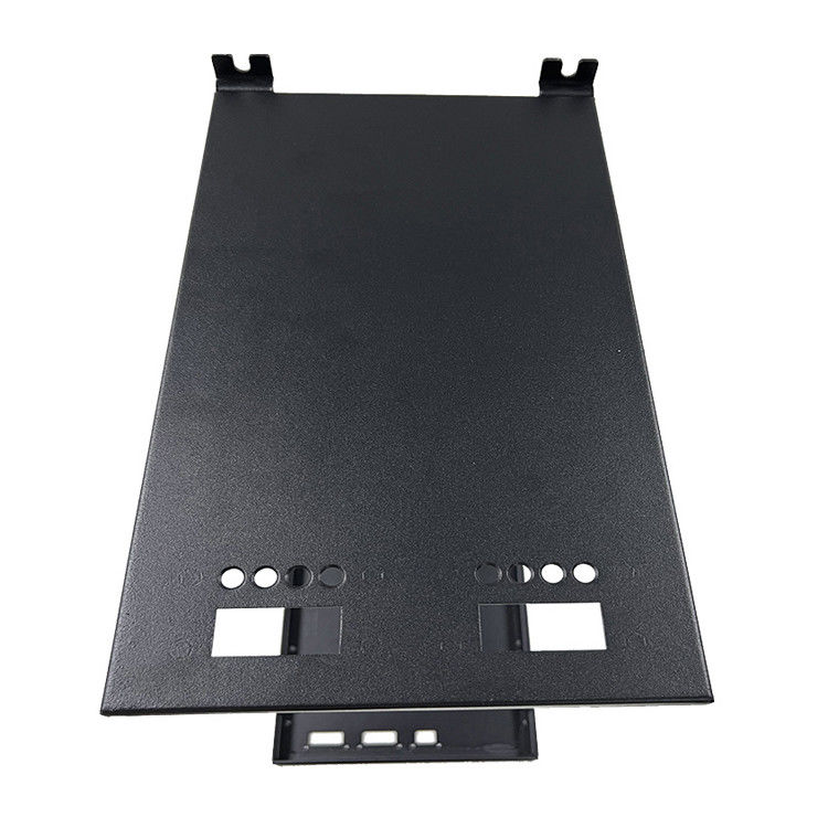 Kaltgewalzte rechteckige Prototypen von Blechmetallteilen.
